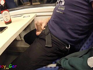 Third Cumshot Attempt On Moving Train