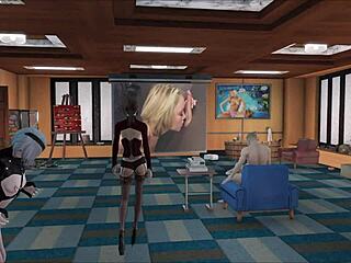 anime babe’s wild lesbian chaos