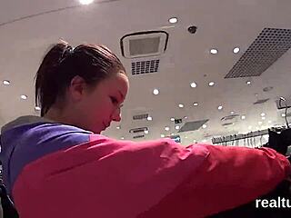 Czech Nympho Banged Hard In Shopping Centre POV