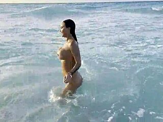 Monika Fox's Provocative Beach Display