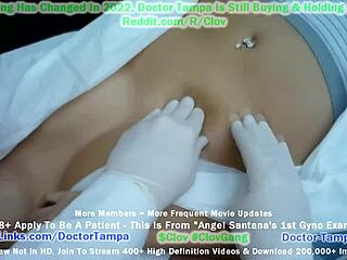 Doctor Tampa examines Angel Santana’s first gyno