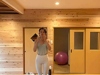 my cute japanese yoga teacher turns me on