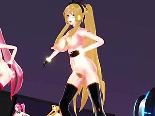 Ever seen a 3d animated blowjob with big boobs?