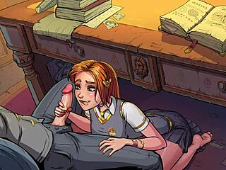 Redhead Ginny's Shocking Gift