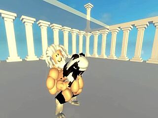 Zeus’s New Servant Bent Over Rough