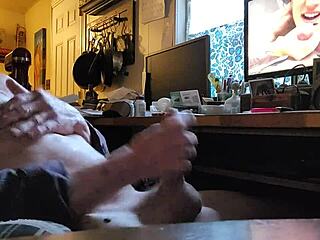 jerking hard to xvideos until i cum