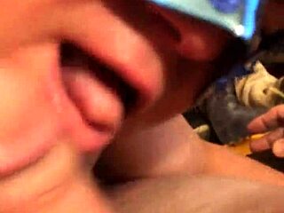 My masked wife sucks me off