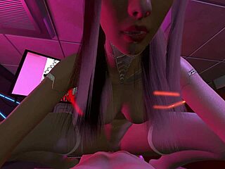 my asian cyberpunk 3d thrill