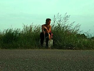 Petite Beauties Dare by Roadside