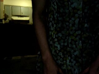 Daring trans beauty’s slow motion huge cock tease