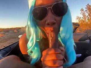 my public deepthroat on a huge black cock