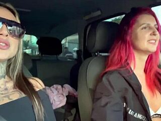 teen hitchhiker gets daring vibe