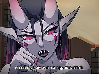 Derpixon’s Demon Girl Dominates In Hentai Femdom Animation