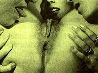 Wonderful Vintage Porn Threesomes With Hairy Pussy
