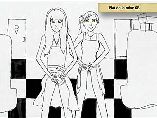Teen Girls Pee Standing at Studio