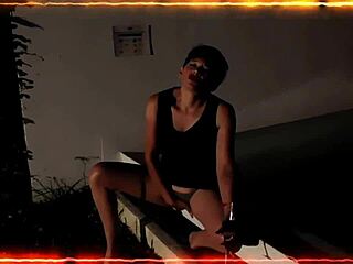 Poolside Masturbation Turns Into Wild Pussy Orgasm Memory