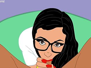 Big Booty PAWG in Interracial Cartoon