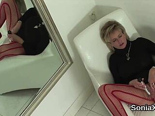 MILF Sonia's Massive Tits Unleashed Hard