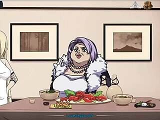 Hot Maid's Tight Butthole in 3D Anime