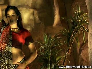 Indian Beauty’s Mysterious Solo Massage
