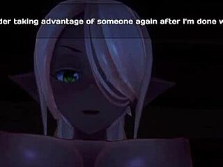 Anime Elf Teen’s Petite Pussy Teases Before Titjob