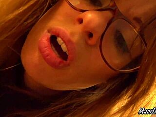 Nerdy Girl Chases Hardcore Thrill