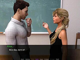 3d blonde’s lusty deep thrill