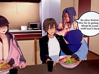 Hentai Family Swap Creampie In 3D Action
