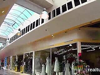 Czech Teen Seduced at Hypermarket for POV Screw