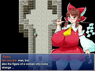 Reimu Brainwashed Into Prostitute In Garage