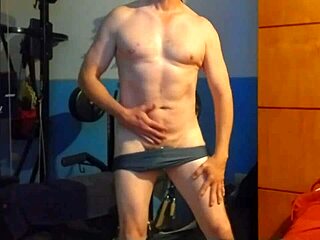 Sensual Chico Strips Naked In Erotic Dance