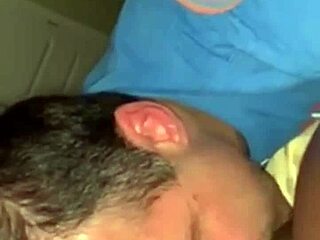 my step sister rode my face hard. cum spilled in my mouth in hd.