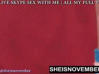 ever seen msnovember’s curvy black hips wiggle naked?