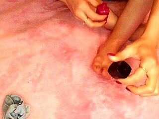 I pamper my feet with bold care
