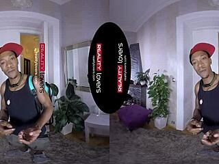 my black on blonde vr blowjob thrill