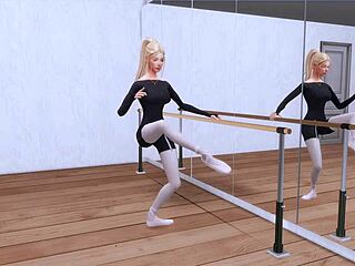 Ballerina turns wild in SFM