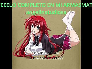 Anime Hentai Rias Gremory’s Fierce Jerk-Off Guide