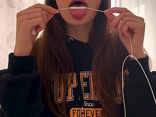 asmr licking session with onni for jerk off guide
