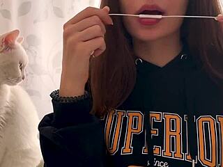 asmr licking session with onni for jerk off guide