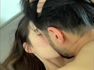 Charlotte rides Asian cock homemade