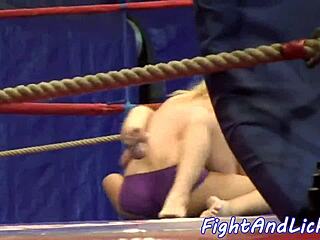 Wrestler Rules Lesbian Ring Clash