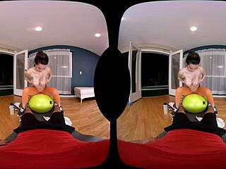 naughty america vr gym fuck gets messy