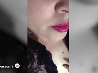 Wild thrill with real housewife