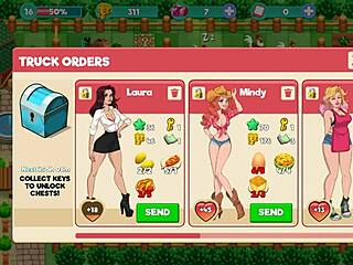 Busty Redhead Fucked Hard In Nutaku Booty Farm Hentai