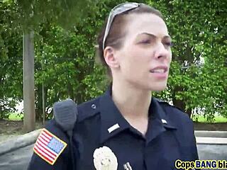 black guy tricked by cops into outdoor threesome