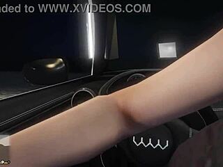 gta 5 - first person car tease with hooker