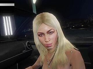 gta 5 - first person car tease with hooker