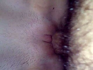 Stretching tight teen pussy with monster cock