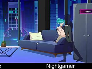 Nightgamer’s Cute Anime Girlfriend In Erotic Play