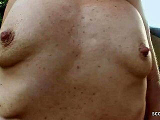 European milf’s intense nature passion